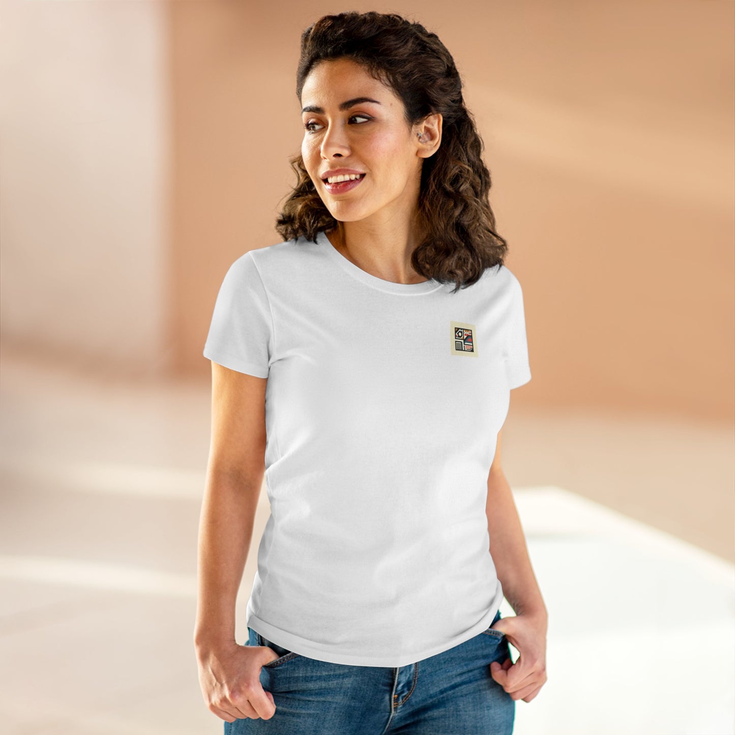 Women's Midweight Tee, Casual Outing Top, Everyday Wear, Gift for Her, Independence Day T-Shirt