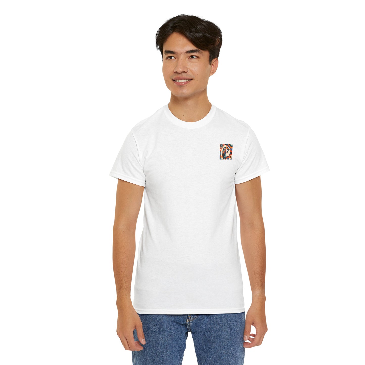 Stylish Unisex Heavy Cotton Tee with Unique Design, Graphic Tee, Casual Wear, Gift for Friends, Everyday Fashion, Summer Style